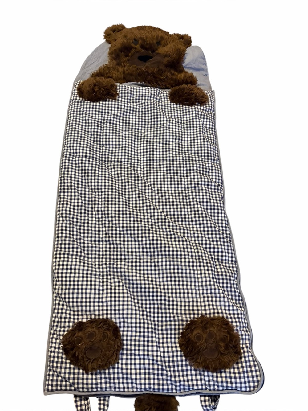 Pottery Barn Kids Shaggy Head Bear Sleeping Bag